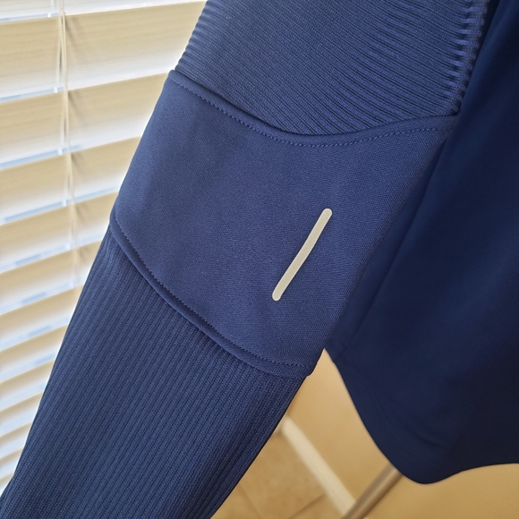 Nike winter warrior padded drill top pullover blue extra large XL new - Picture 11 of 15